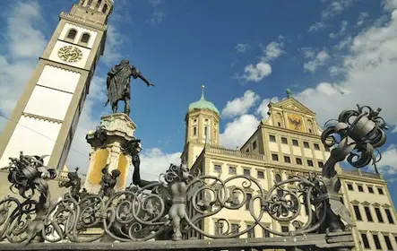 Augsburg city tour in the footsteps of Fugger, Mozart and Brecht