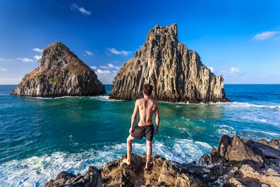 Turista em Fernando de Noronha