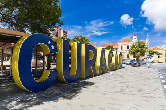 Letreiro de Curaçao